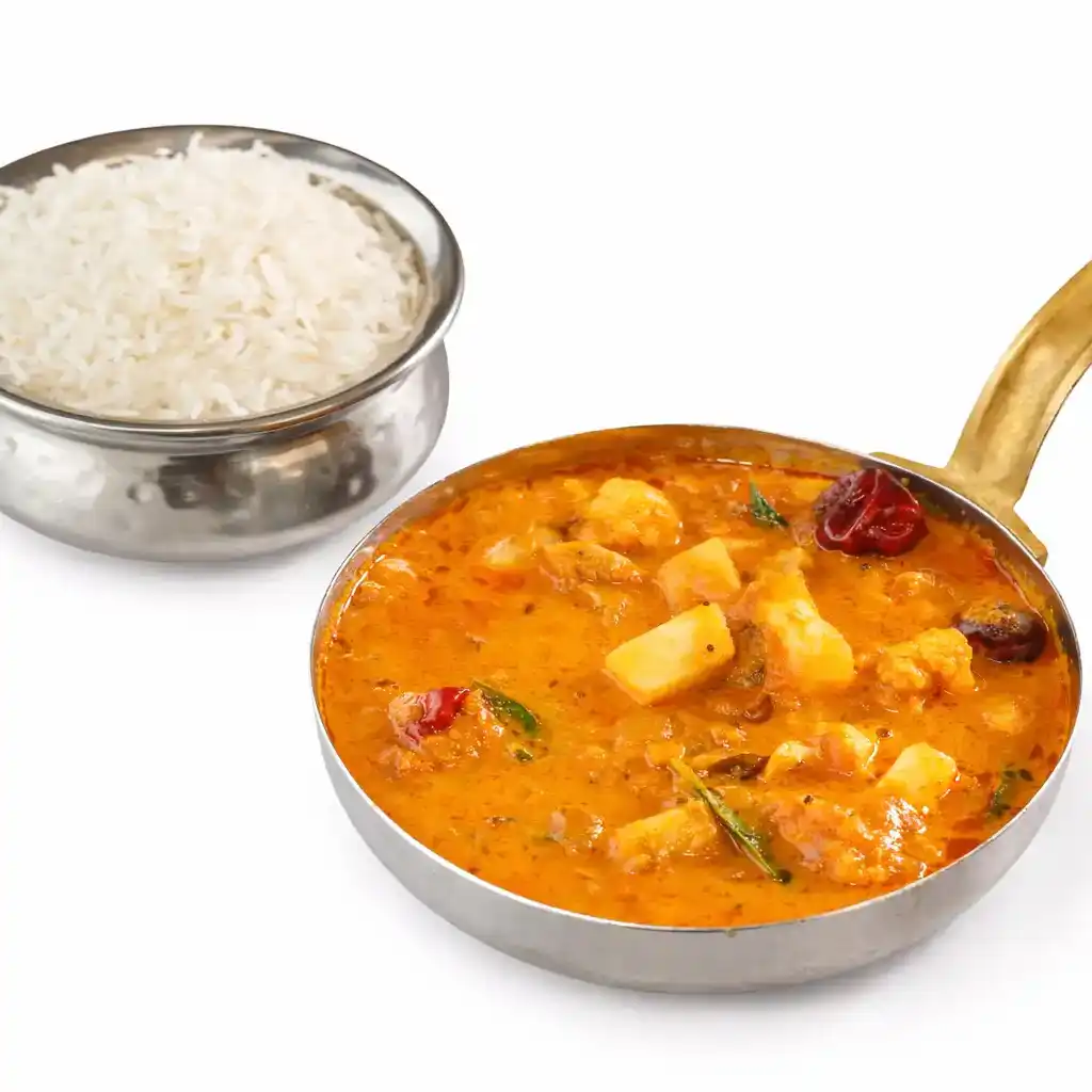 Aloo Gobi Masala at Naga's South Indian Cuisine 